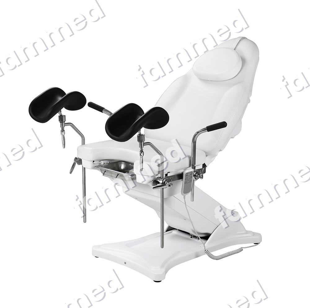 Fauteuil gynécologique blanc