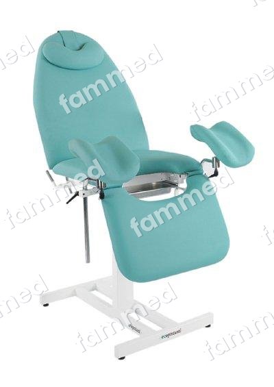 Fauteuil gynécologique vert