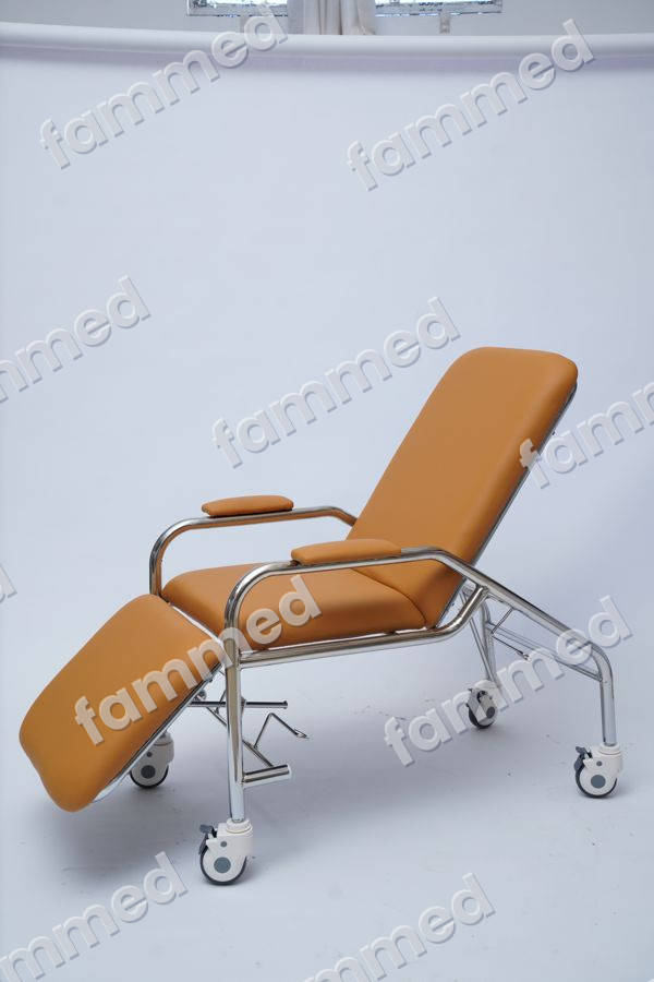 Fauteuil relax chromé