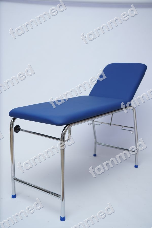 Table d'examen chromée