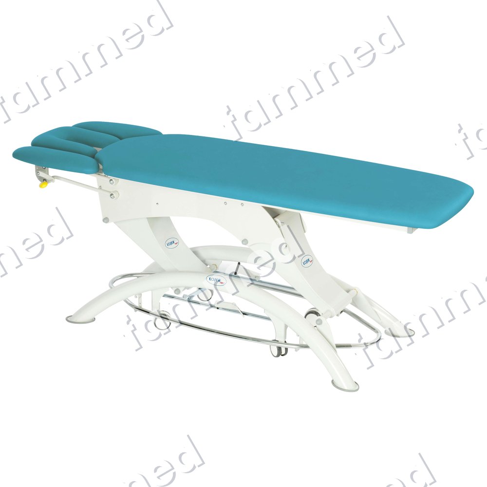 Table de massage turquoise